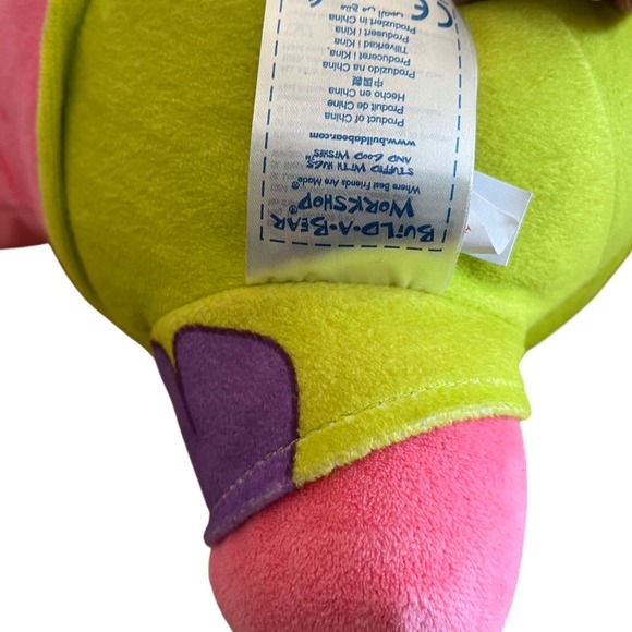 Build a Bear Patrick Star Plush Stuffed Animal Nickelodeon Spongebob Squarepants - Picture 7 of 8